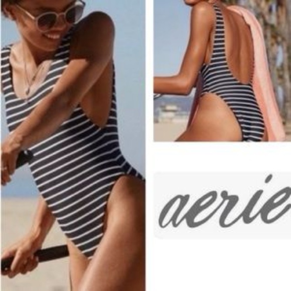 Aerie Super Scoop One-Piece Swimsuit